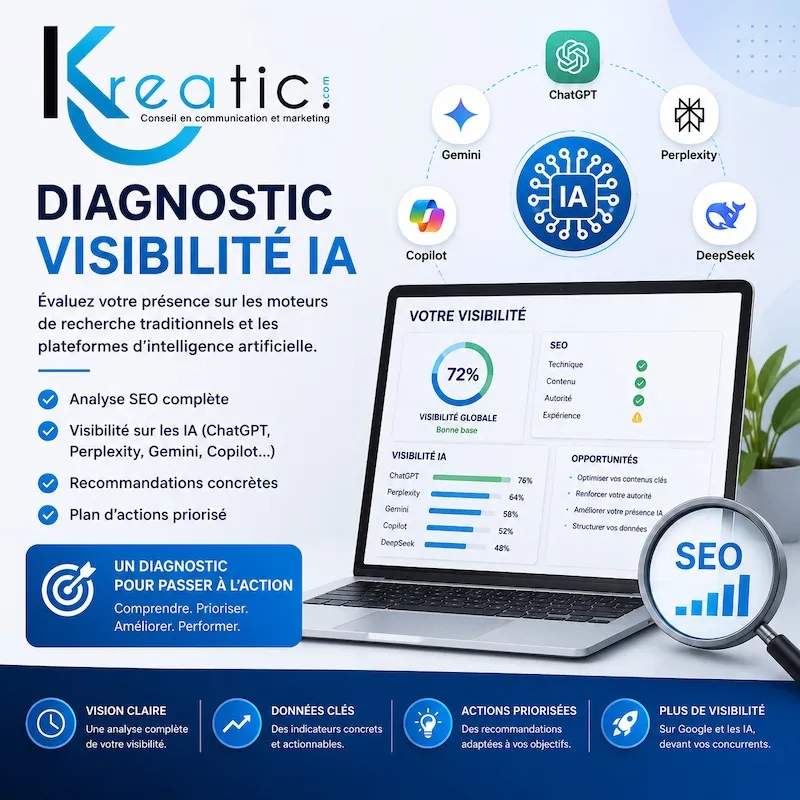 Diagnostic IA men&eacute; par KREATIC dans une entreprise de la m&eacute;tropole lilloise