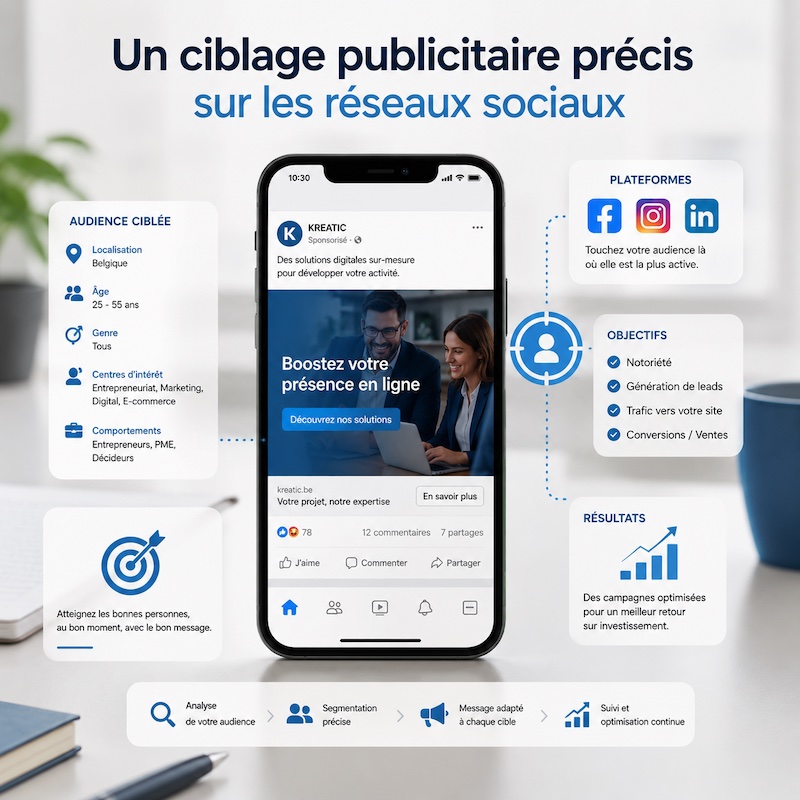 Agence digitale spécialisée en publicité sur les réseaux sociaux à Lille