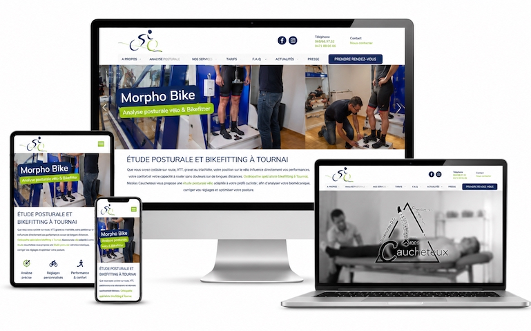 Exemple de site vitrine r&eacute;alis&eacute; par KREATIC