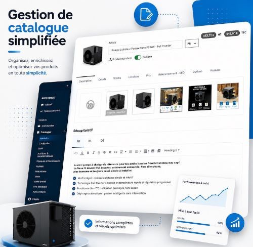 Gestion d&rsquo;un catalogue produits qui &eacute;volue