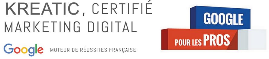 KREATIC, agence digitale certifi&eacute;e Google, sp&eacute;cialiste du r&eacute;f&eacute;rencement &agrave; Lille et dans le Nord