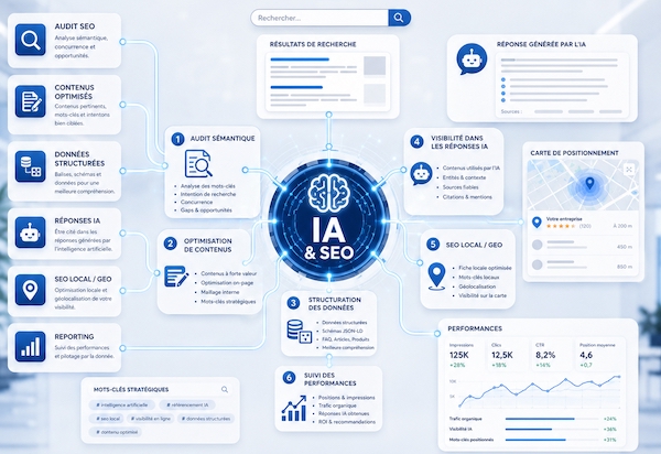 Agence digitale à Lille et référencement dans les IA