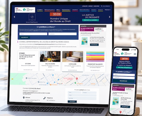 Site vitrine professionnel con&ccedil;u par l&rsquo;agence digitale KREATIC