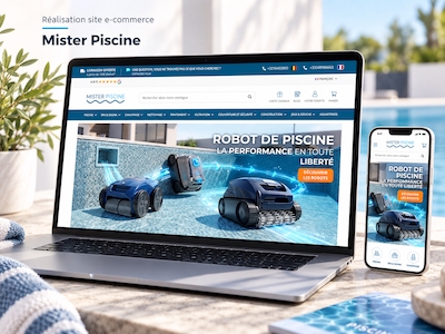 Boutique en ligne réalisée à Lille
